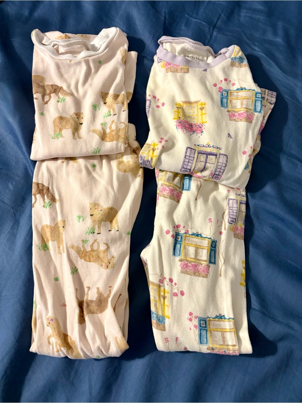 Burt Bees Girls Pajama Set - size 6